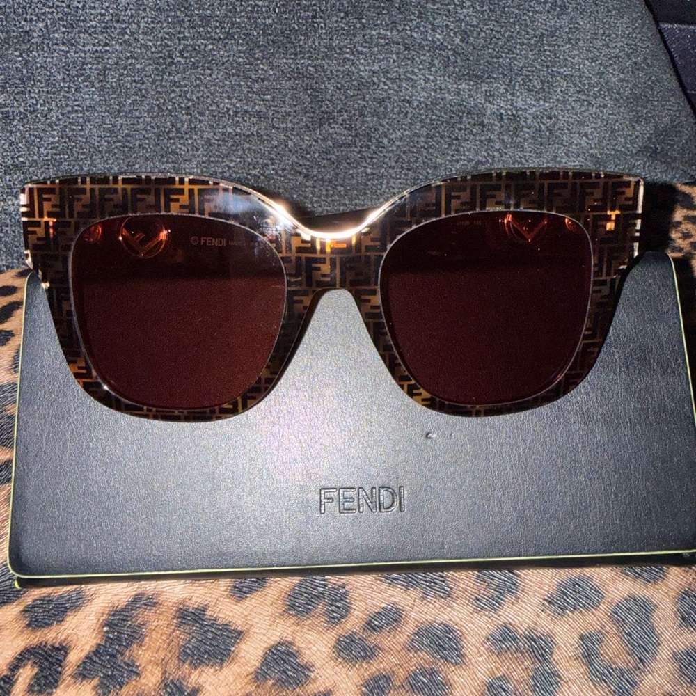 Fendi Women's Tortoise Shell Sunglasses